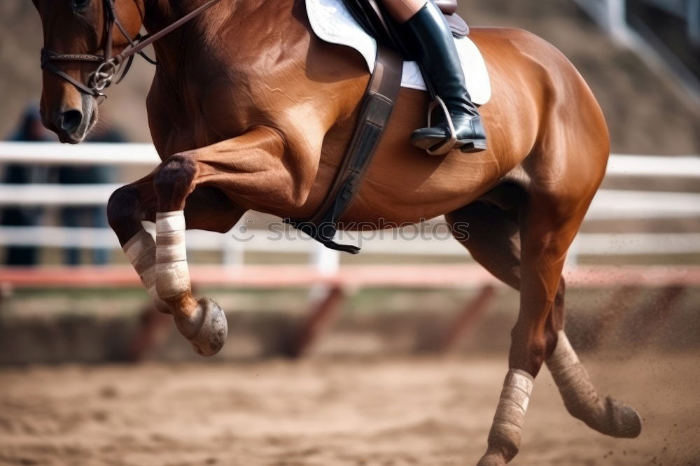 Similar – Image, Stock Photo Veterinarian at work Ride