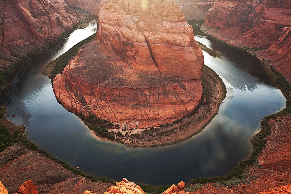 Similar – Image, Stock Photo horseshoe bend