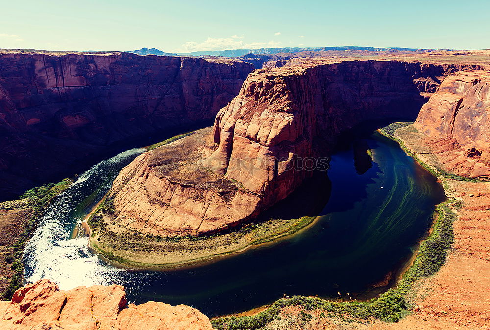 Similar – Image, Stock Photo Horseshoe Bend (Arizona) [12]