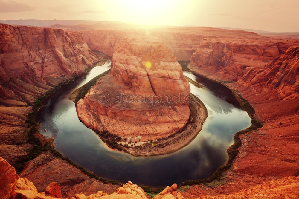 Similar – Horseshoe Bend Natur