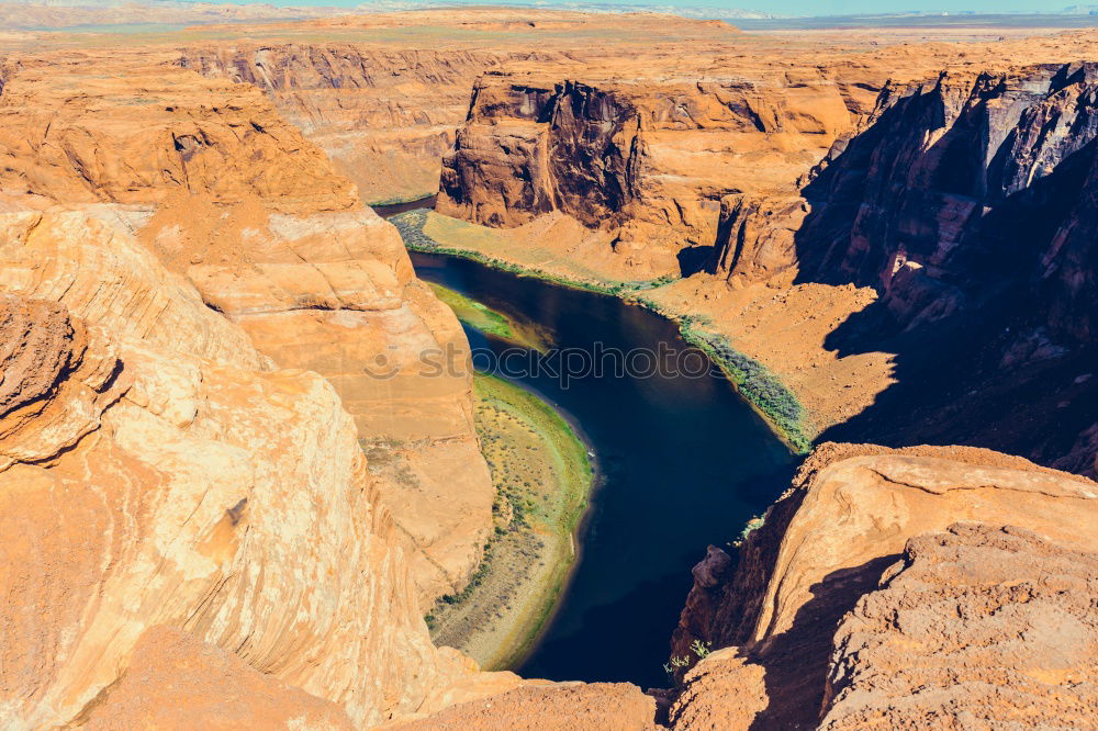 Similar – Image, Stock Photo Horseshoe Bend (Arizona) [6]