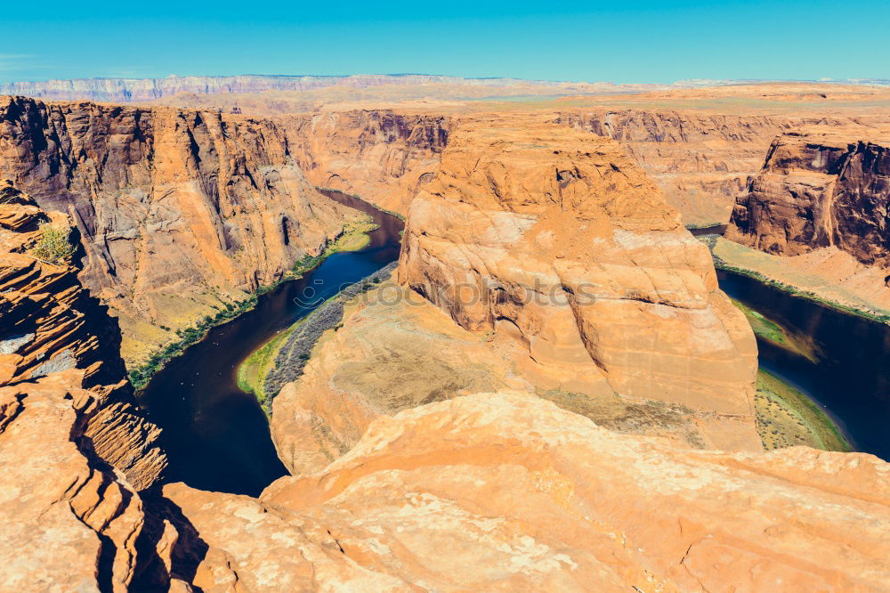 Similar – Image, Stock Photo Horseshoe Bend (Arizona) [6]