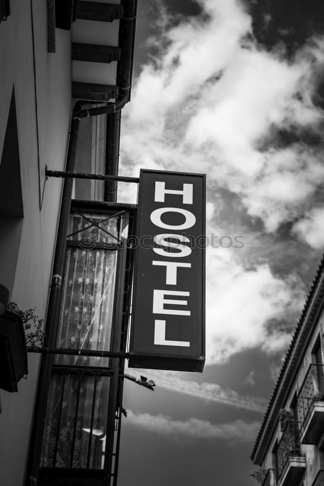 Similar – Image, Stock Photo *** Hotel Neon sign