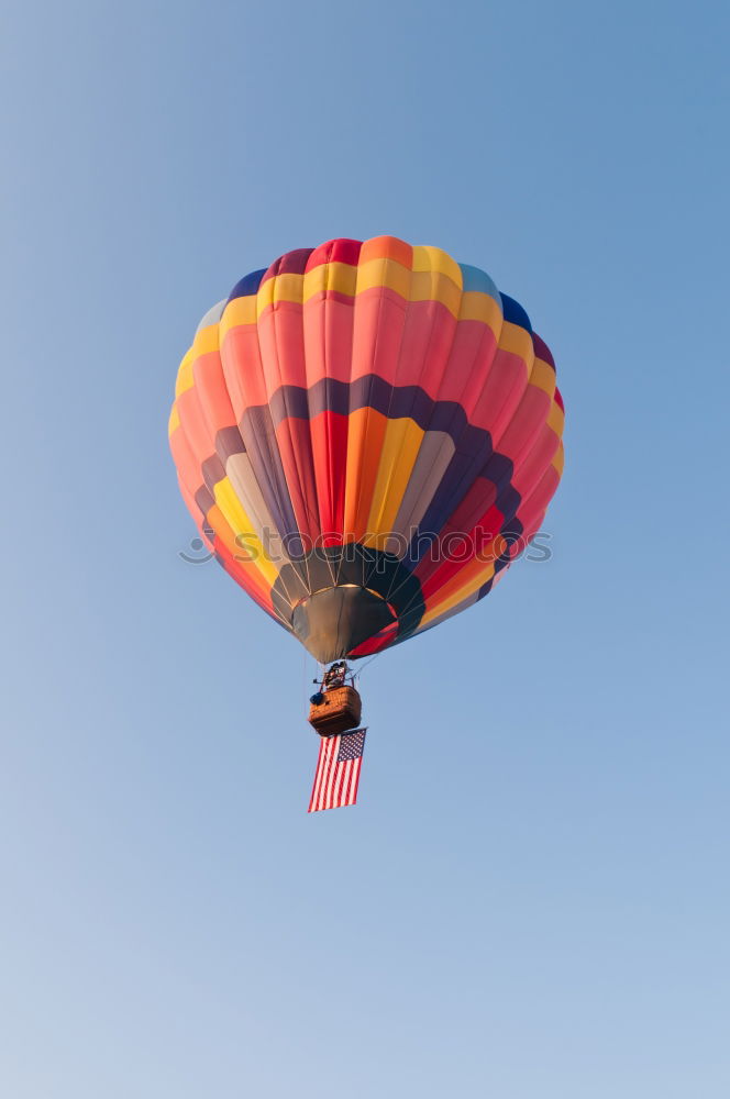 Similar – Ballonfahrt fahren rot