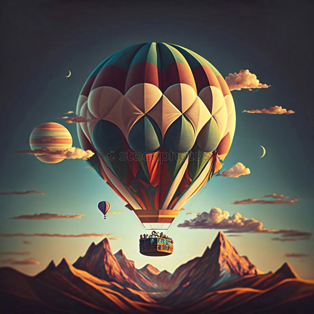 Similar – Freedom Hot Air Balloon