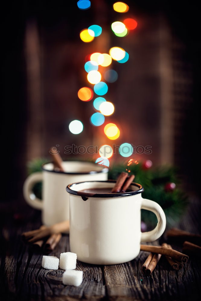 Similar – Woman with coffee cup in her hands