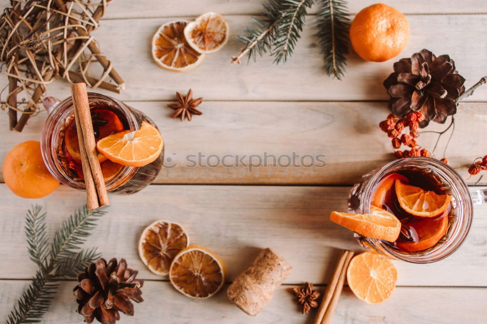 Fresh carrot juice with pulp among the vegetables and spices