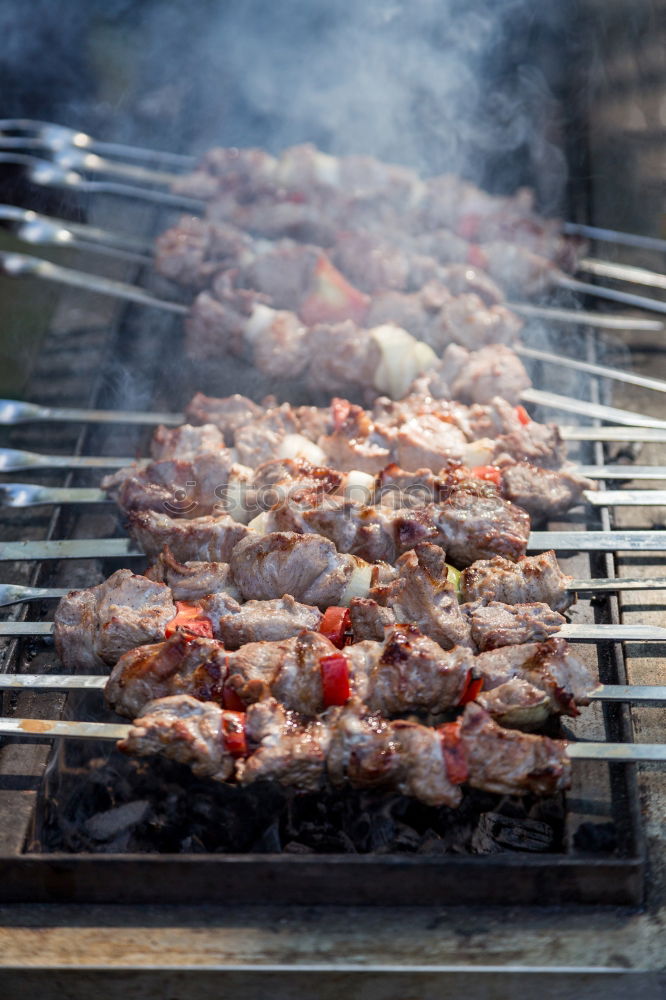 Similar – Image, Stock Photo F(r)isch on the grill Meat