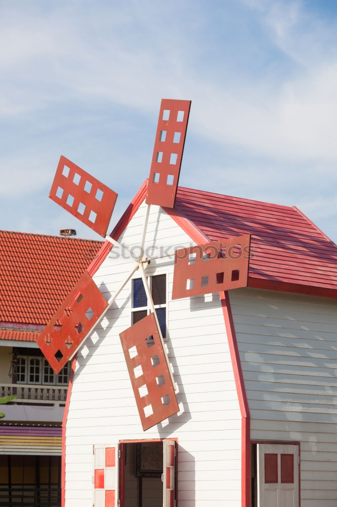 Similar – belgische Mühle Windmühle