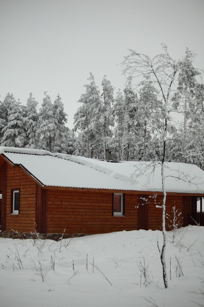 Similar – Haßleben Himmel Winter