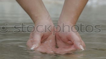 Similar – Füsse im Sand Fuß Sandfloh