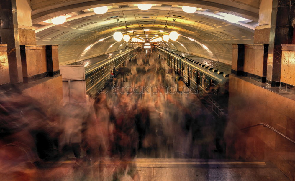 Similar – tunnelwelten Tunnel U-Bahn