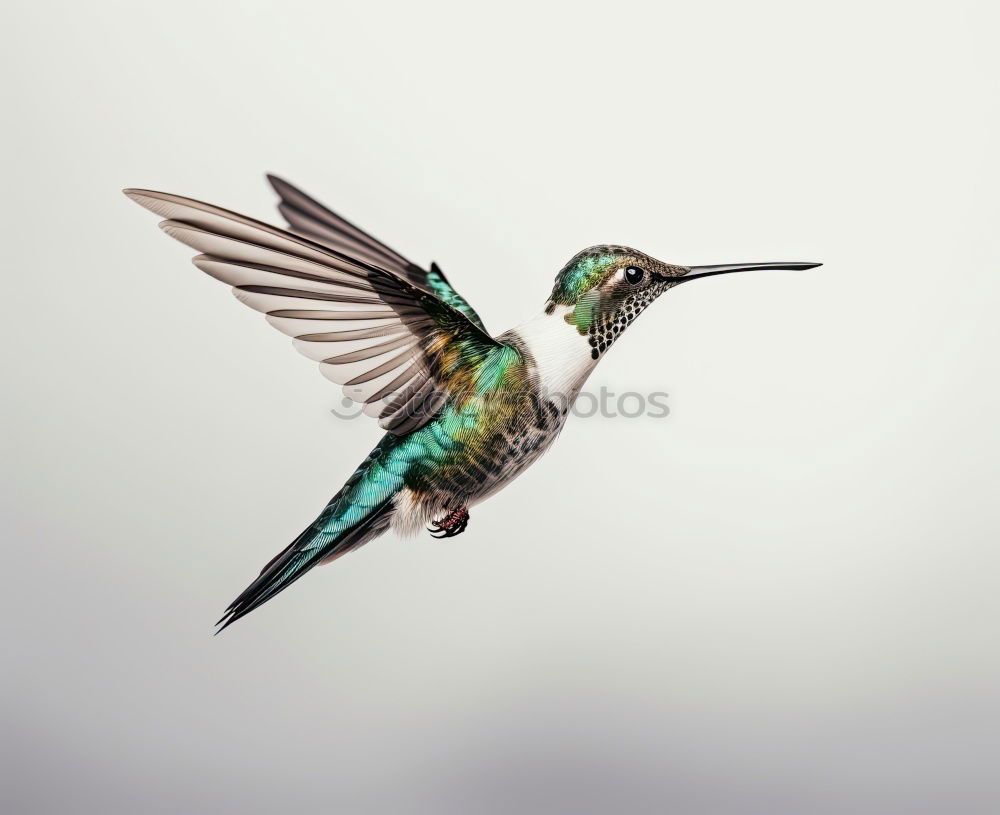 Similar – Image, Stock Photo Kolibri flies away