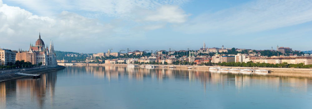 Similar – Prague by night The Moldau