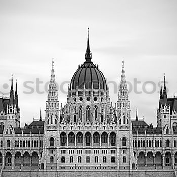Image, Stock Photo Budapest Town Old