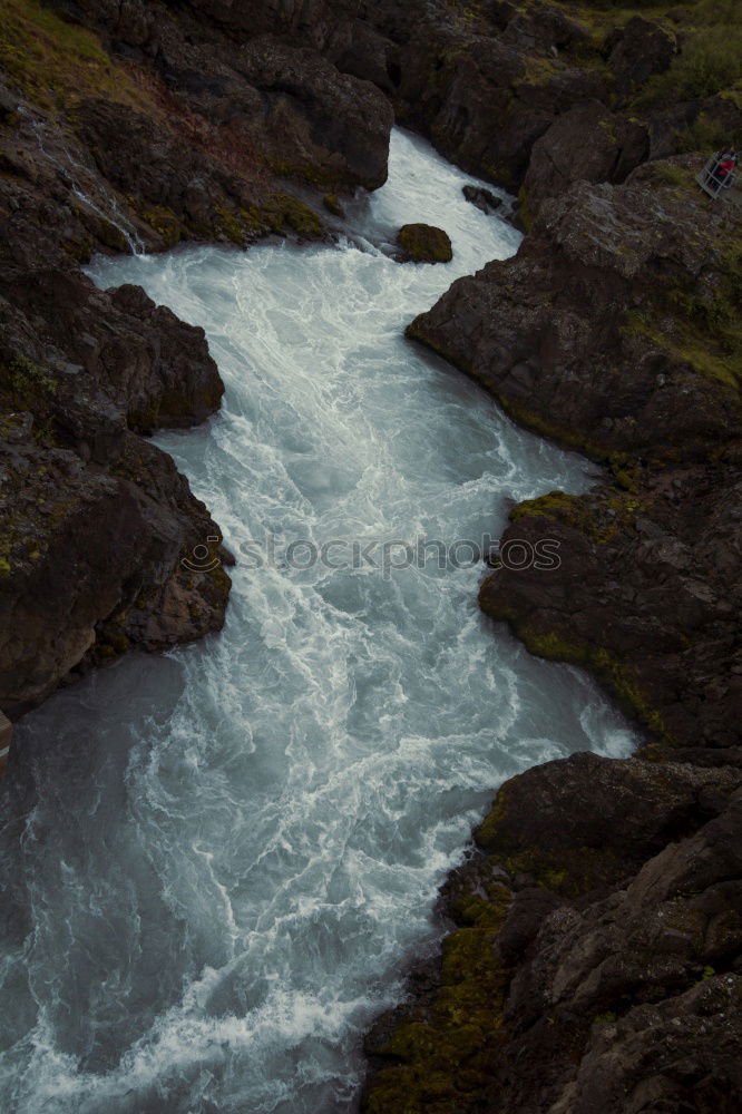 Similar – Image, Stock Photo Small mountain river River