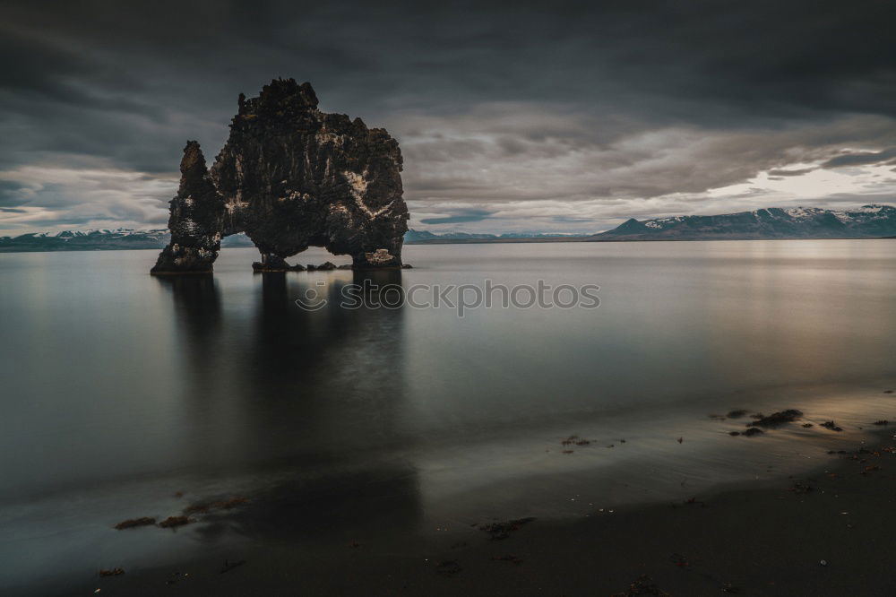 Similar – Hvítserkur Iceland Ocean