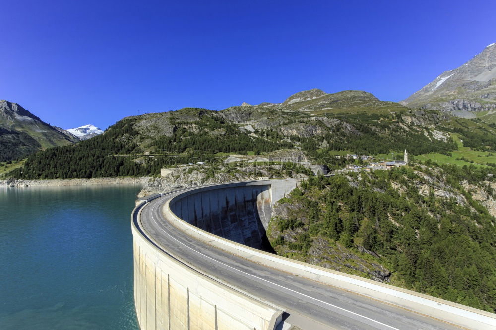 Similar – Kapruner Stausee Mooserboden