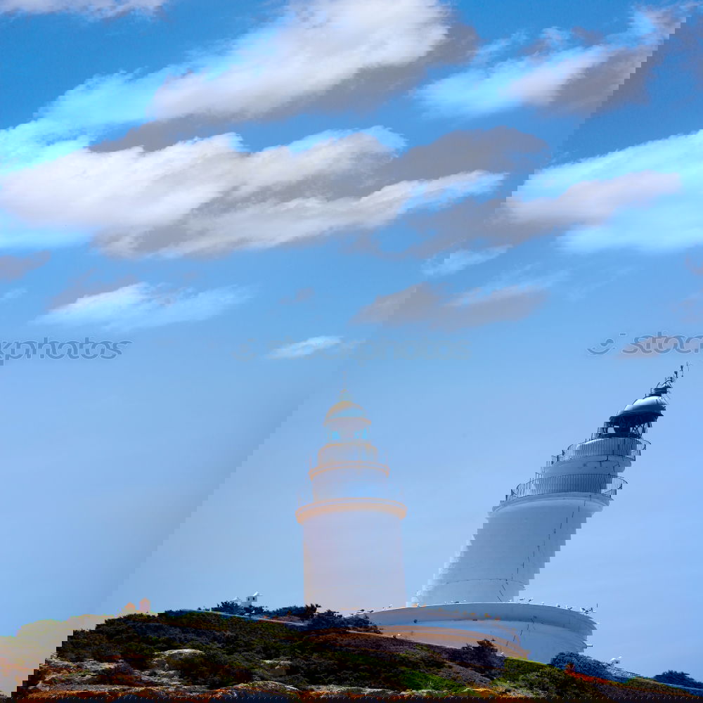 Similar – Image, Stock Photo Lighthouse in Cornwall with clouds