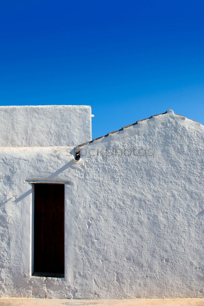 Similar – Image, Stock Photo Wooden door with window and sea view