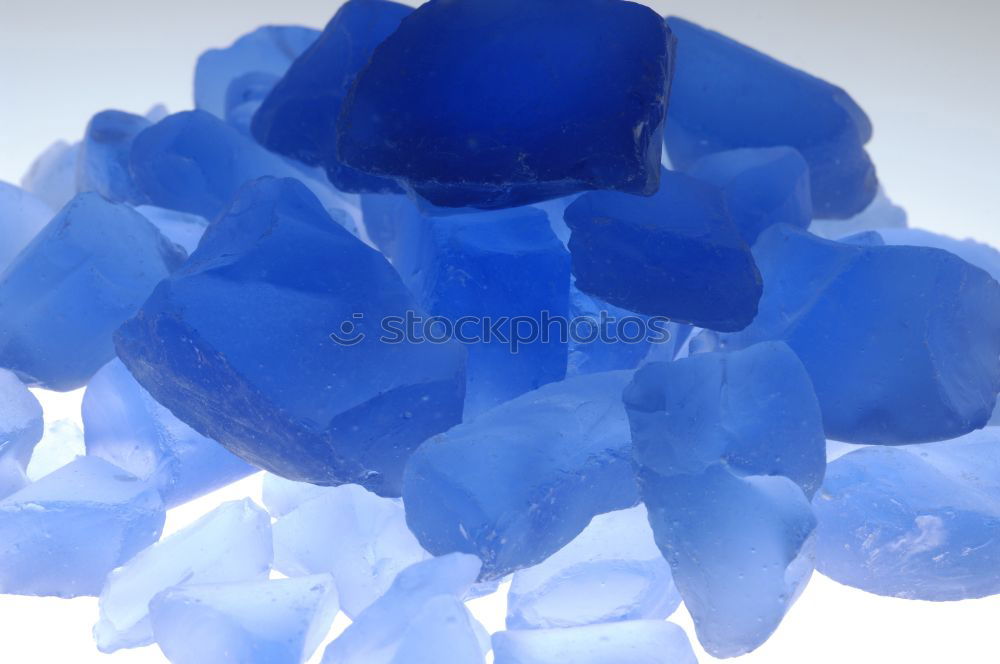 Image, Stock Photo Blue IceCubes Cold