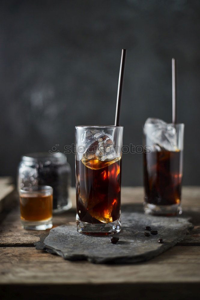 Similar – Cold espresso coffee glass