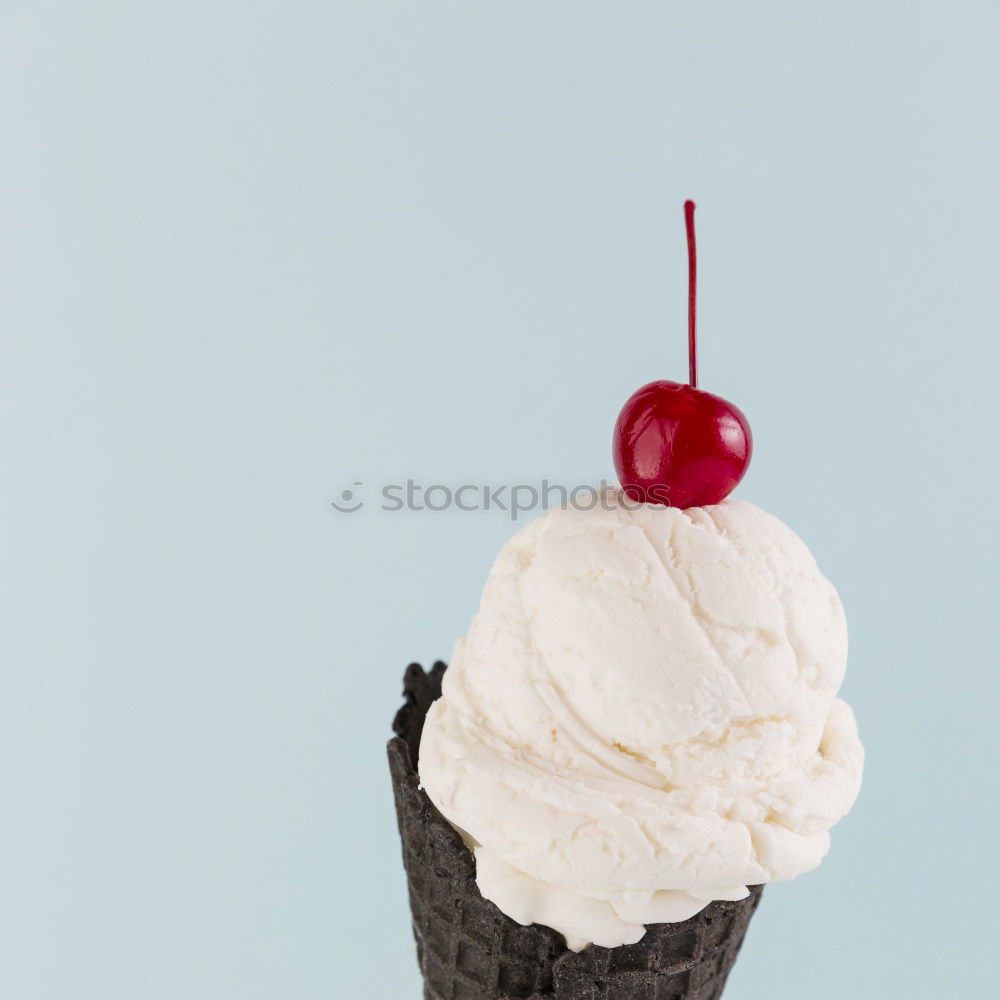 Similar – Ice cream with topping