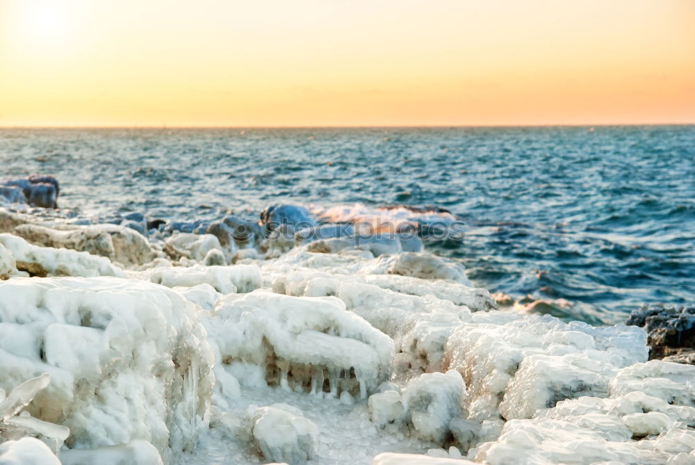 Similar – Iced Baltic Sea Ocean Cold