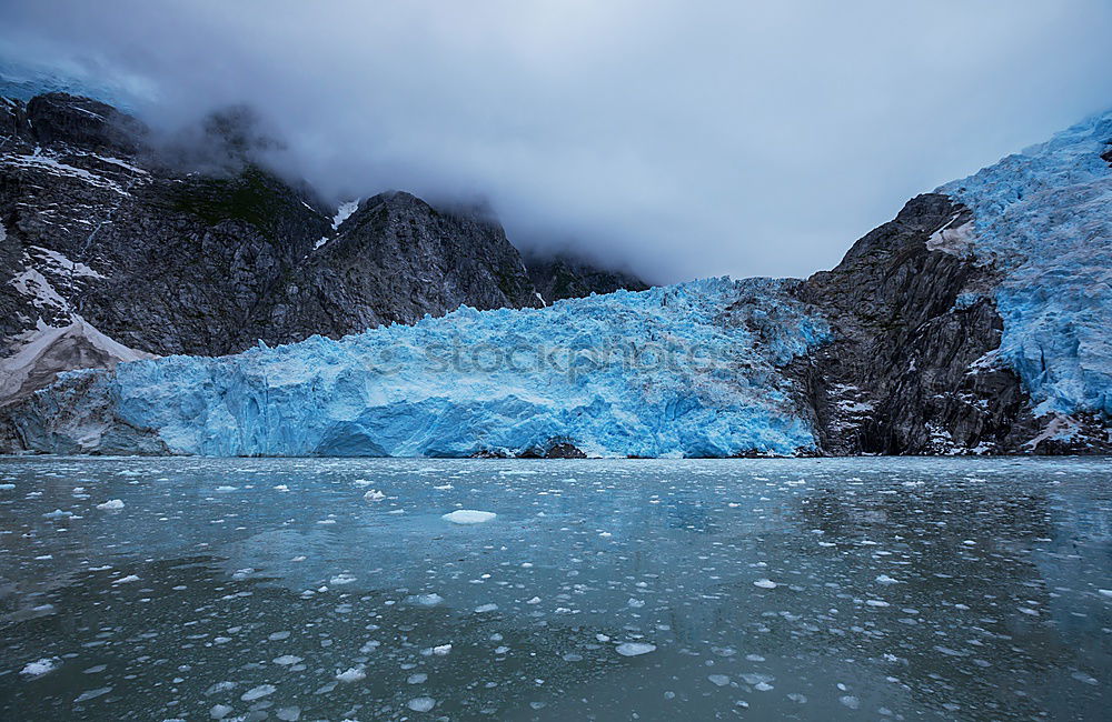 Similar – blue Winter Mountain