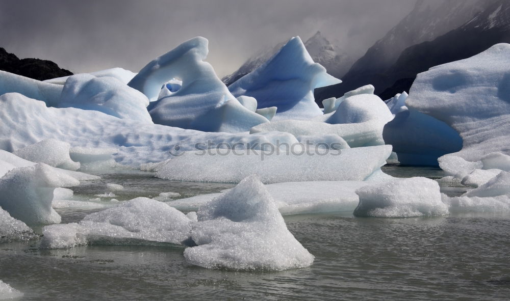 Similar – Image, Stock Photo Way to heaven Ice Snow