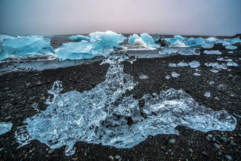 Similar – the sun never shines in Iceland.