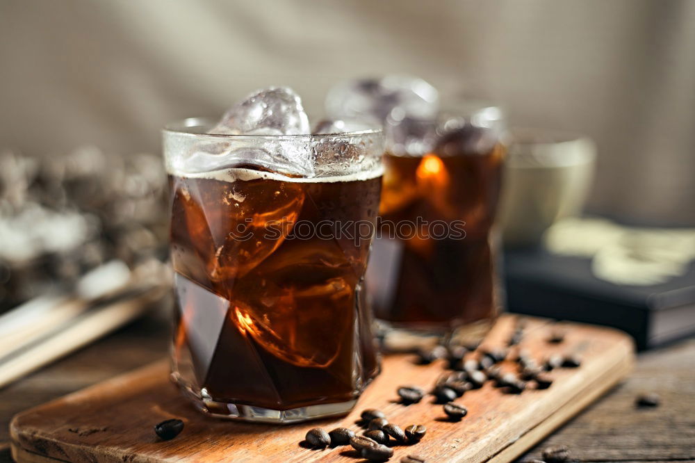 Similar – Cold espresso coffee glass