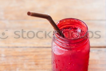 Similar – Homemade jam on wooden table