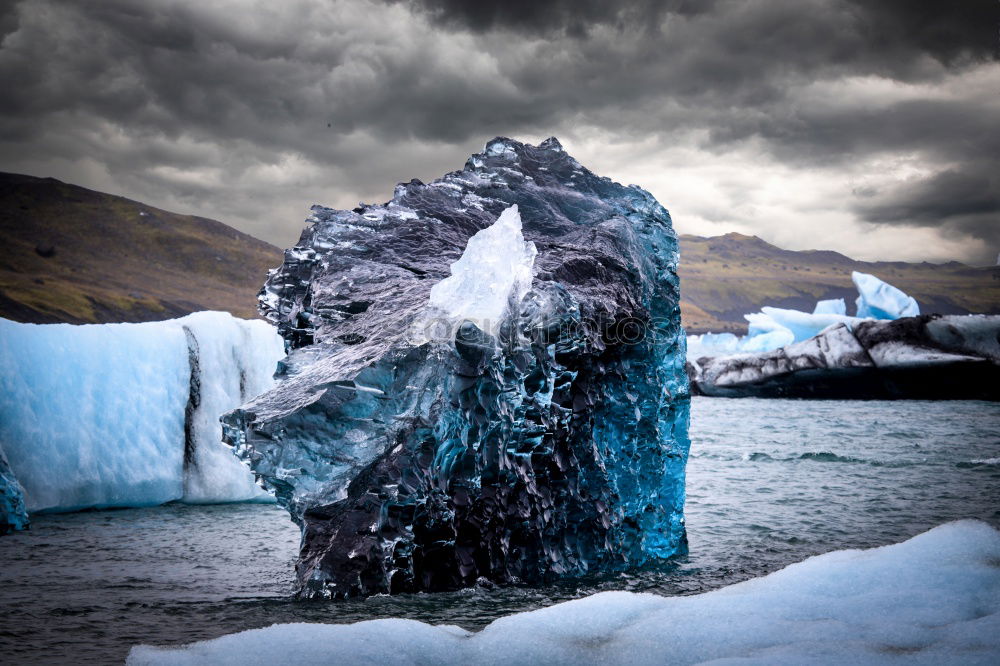 Similar – Image, Stock Photo glacier demolition Beach