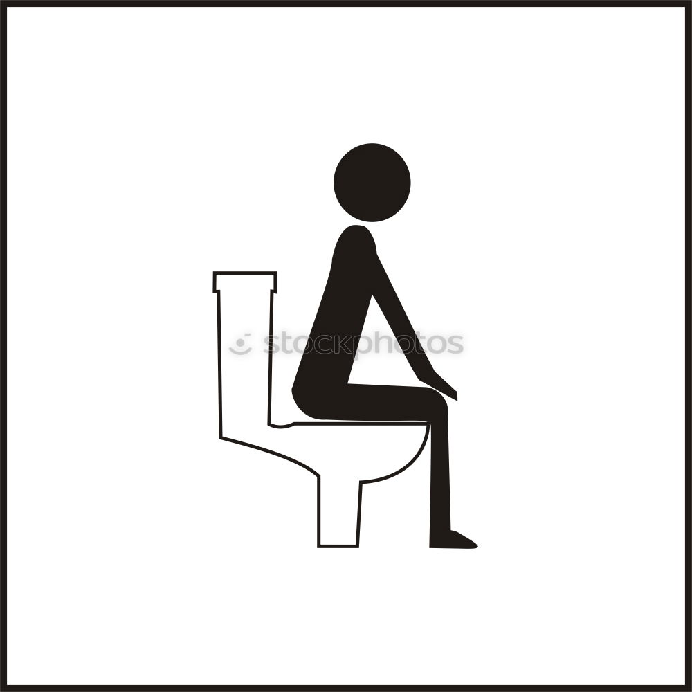 Similar – Image, Stock Photo lavatory Human being