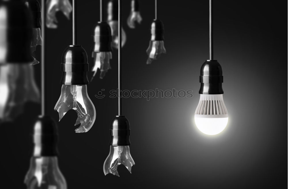 Similar – Image, Stock Photo Vintage incandescent Edison type bulbs