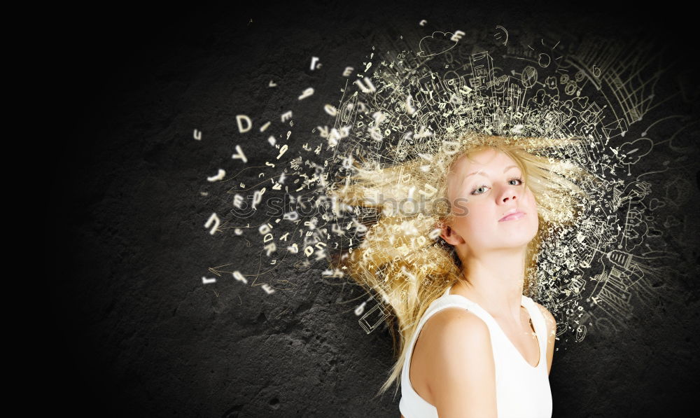 Similar – Image, Stock Photo sunbeam Woman Sunbeam