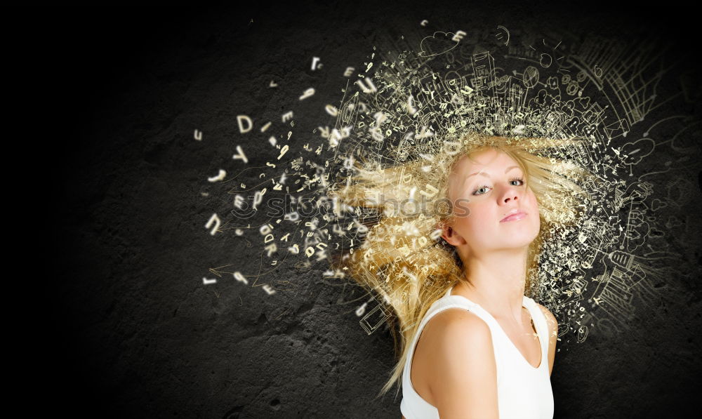 Similar – Image, Stock Photo sunbeam Woman Sunbeam