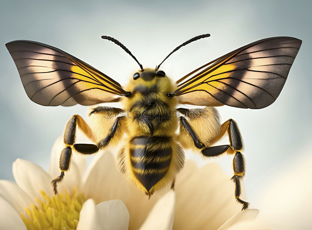 Similar – Butterfly with light wing