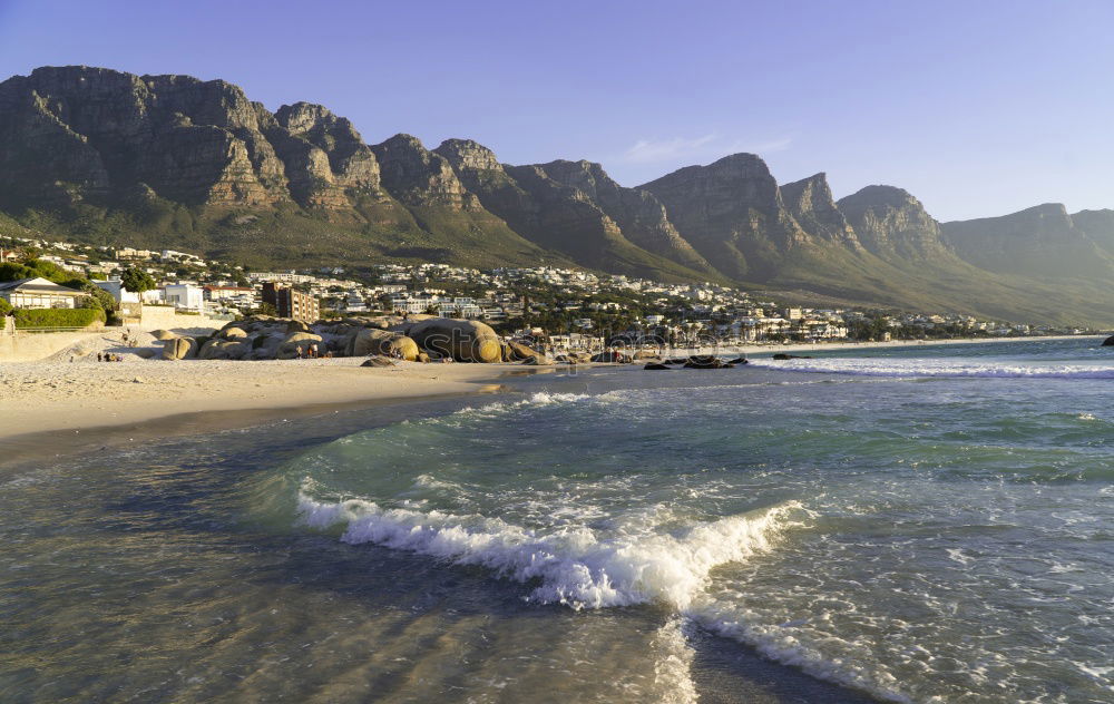 Similar – Strand und Berge Kapstadt