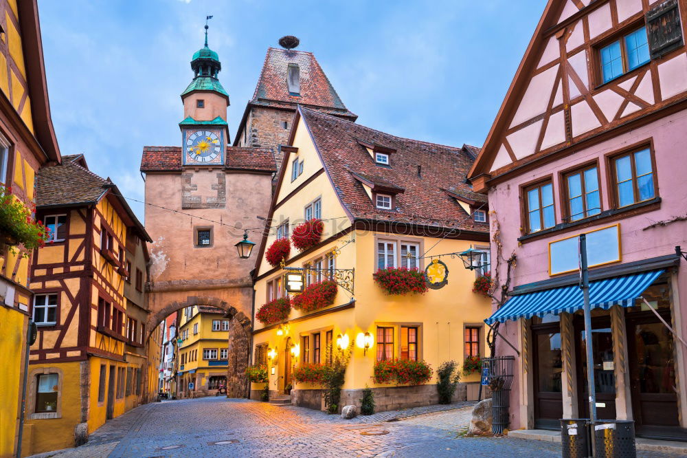 Similar – Image, Stock Photo Rothenburg ob der Tauber