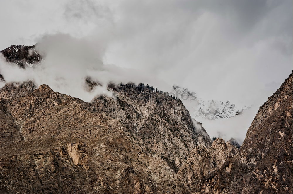 Similar – Image, Stock Photo Winter dress of my house mountain