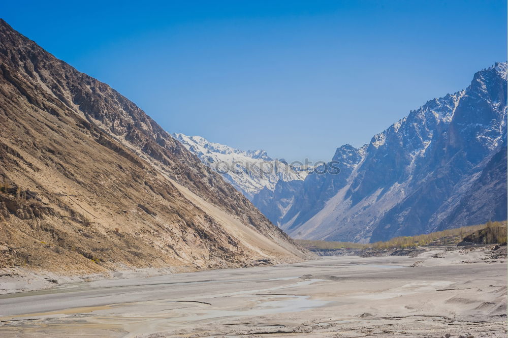 Similar – Image, Stock Photo View of Valley at Manang Village on the Annapurna Circuit