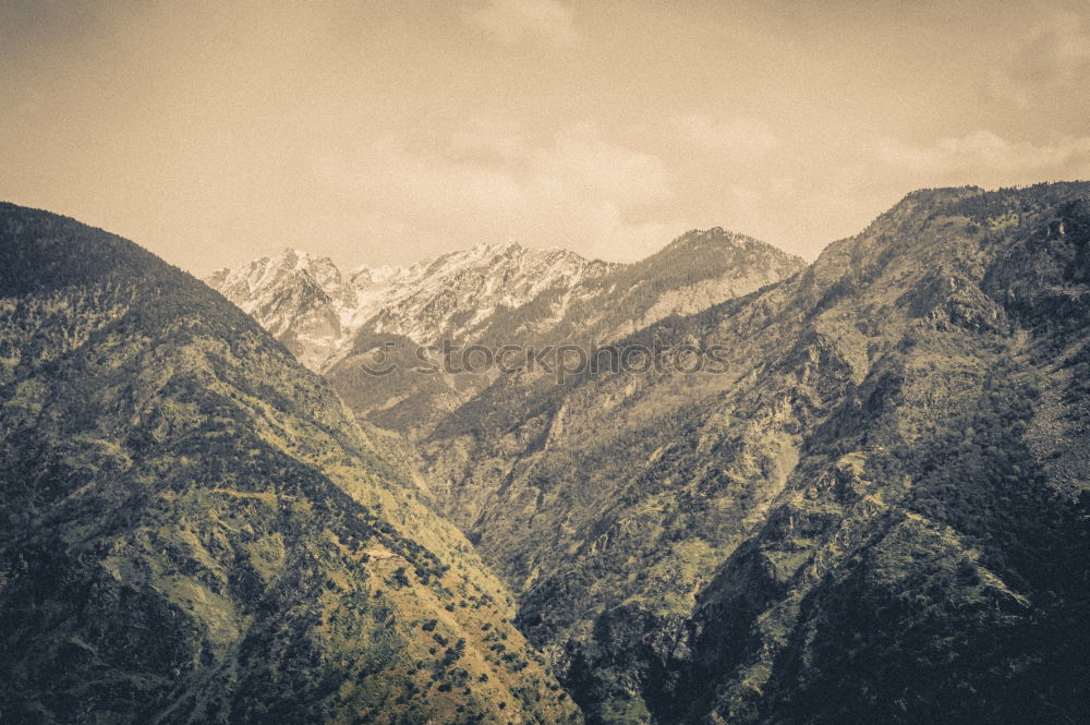 Image, Stock Photo Hikers on Alpine crossing | Timmelsjoch | E5