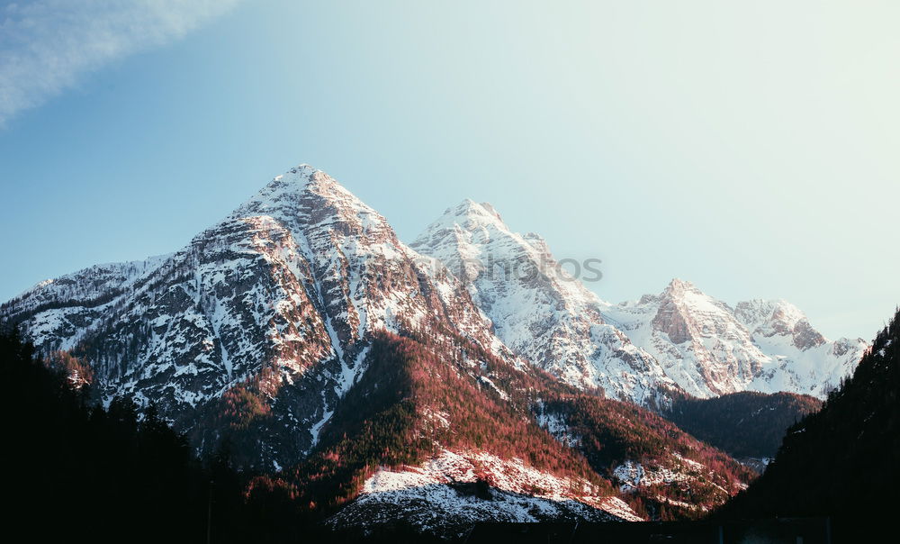 Similar – Image, Stock Photo Bernese Alps, Bachsee, Schreckhorn