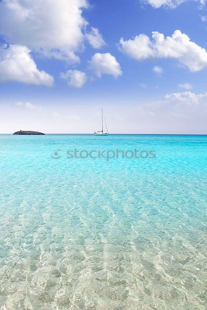 Similar – Schiff Sommer Strand Meer