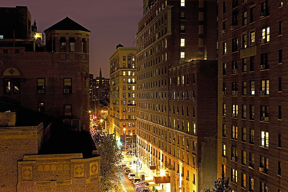 Similar – Image, Stock Photo Evening city traffic