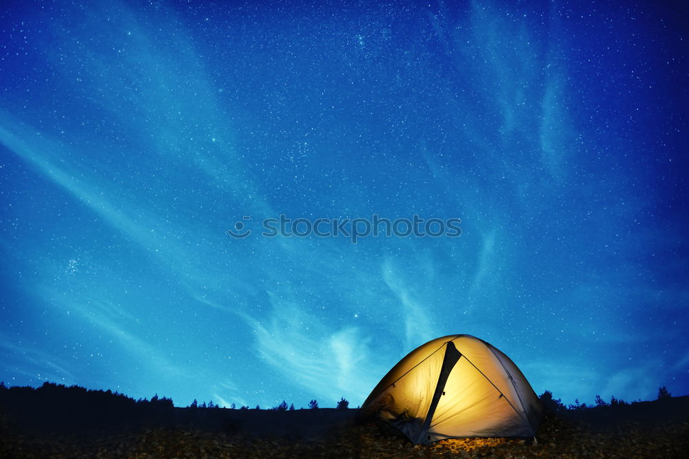 Similar – Image, Stock Photo Tent in winter forest