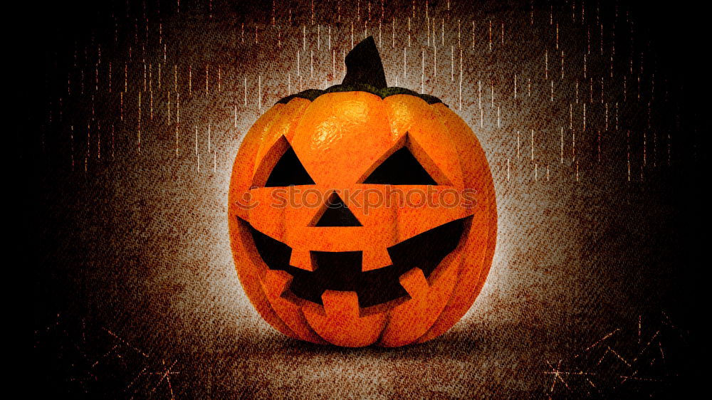 Similar – Image, Stock Photo Halloween pumpkin on wooden table