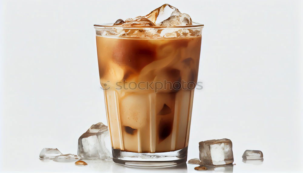 Similar – Image, Stock Photo Cold espresso coffee glass